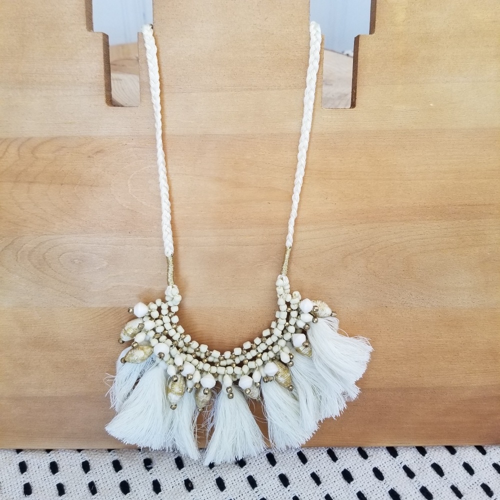 Tassel necklace